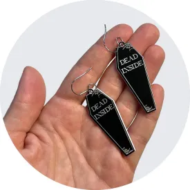 B-Grade Dead Single Inside Earrings