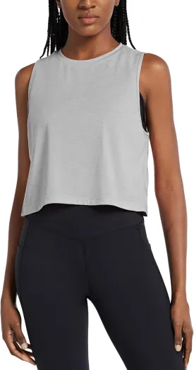 baleaf Workout Tops for Women Crop Tank Top Quick Dry Athletic Gym Exercise Sleeveless Shirts Muscle Yoga Loose Fit