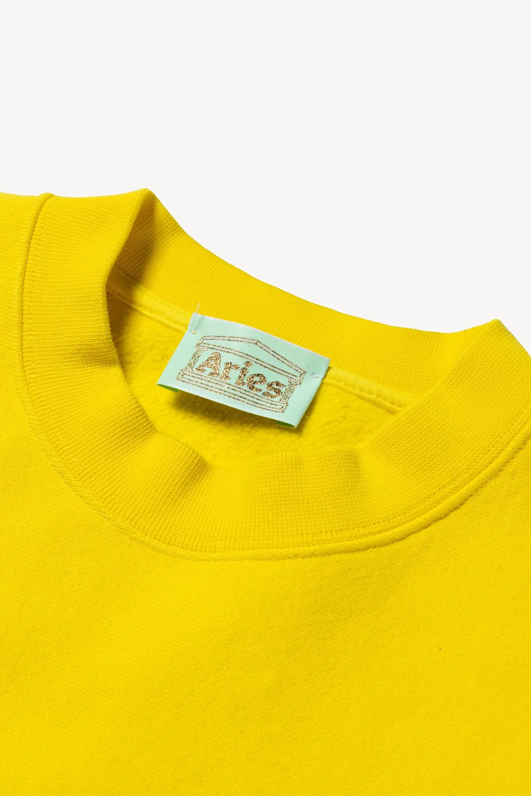 CLASSIC TEMPLE SWEATSHIRT / ARIES  YELLOW