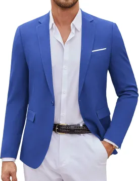 COOFANDY Mens Casual Blazer Suit Jackets One Button Sport Coats Lightweight Business Sports Jackets