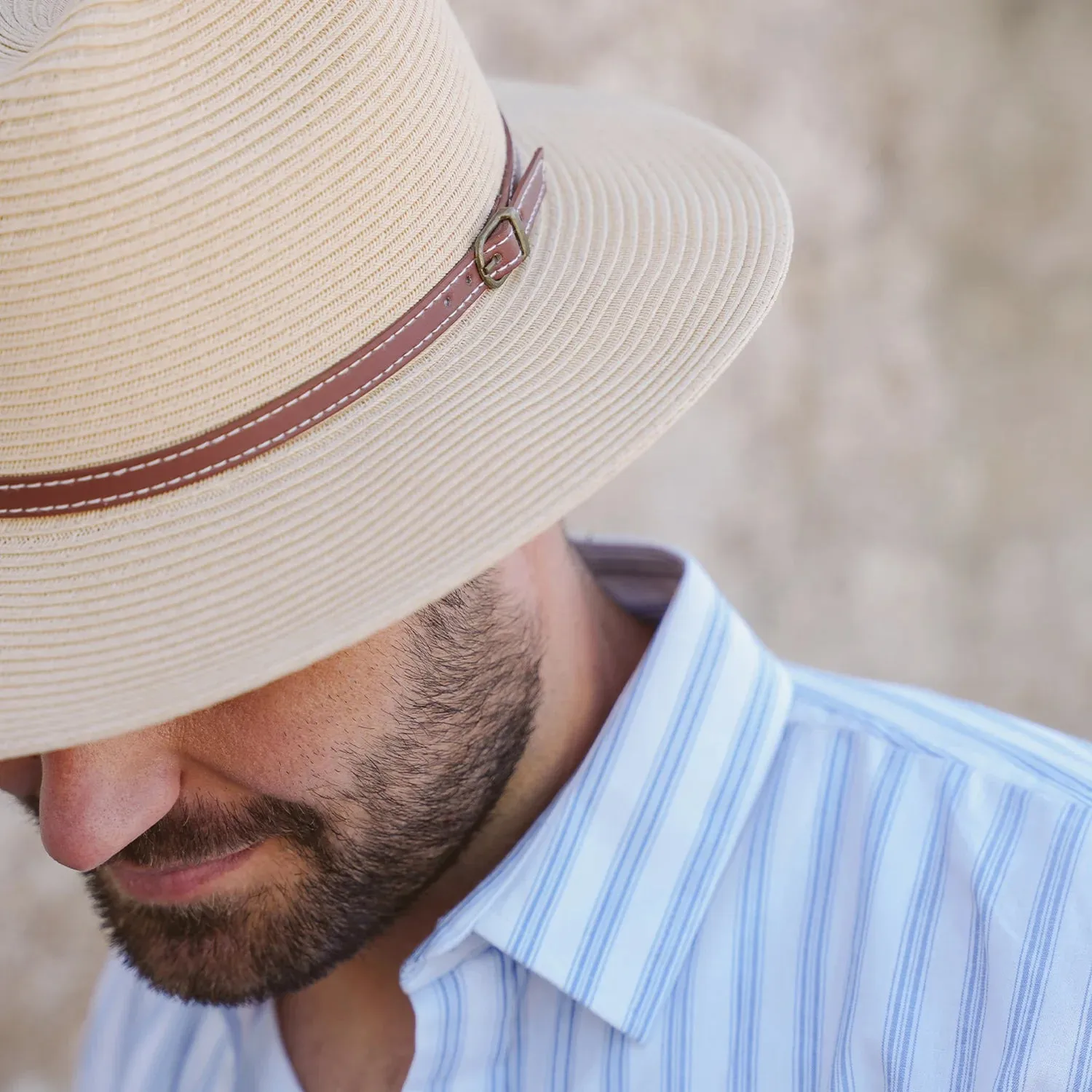 Cooper Fedora Sun Hat Beige