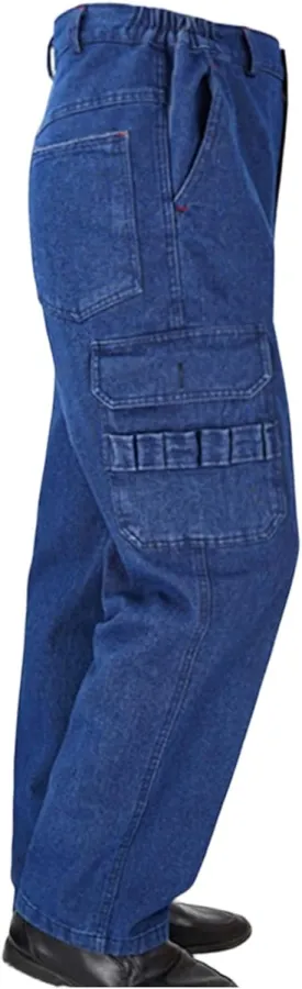 Cowboy Pants Men Ripstop Joggers Baggy Wide Leg Trousers Riding Moisture Wicking Pants Hiking Outdoor