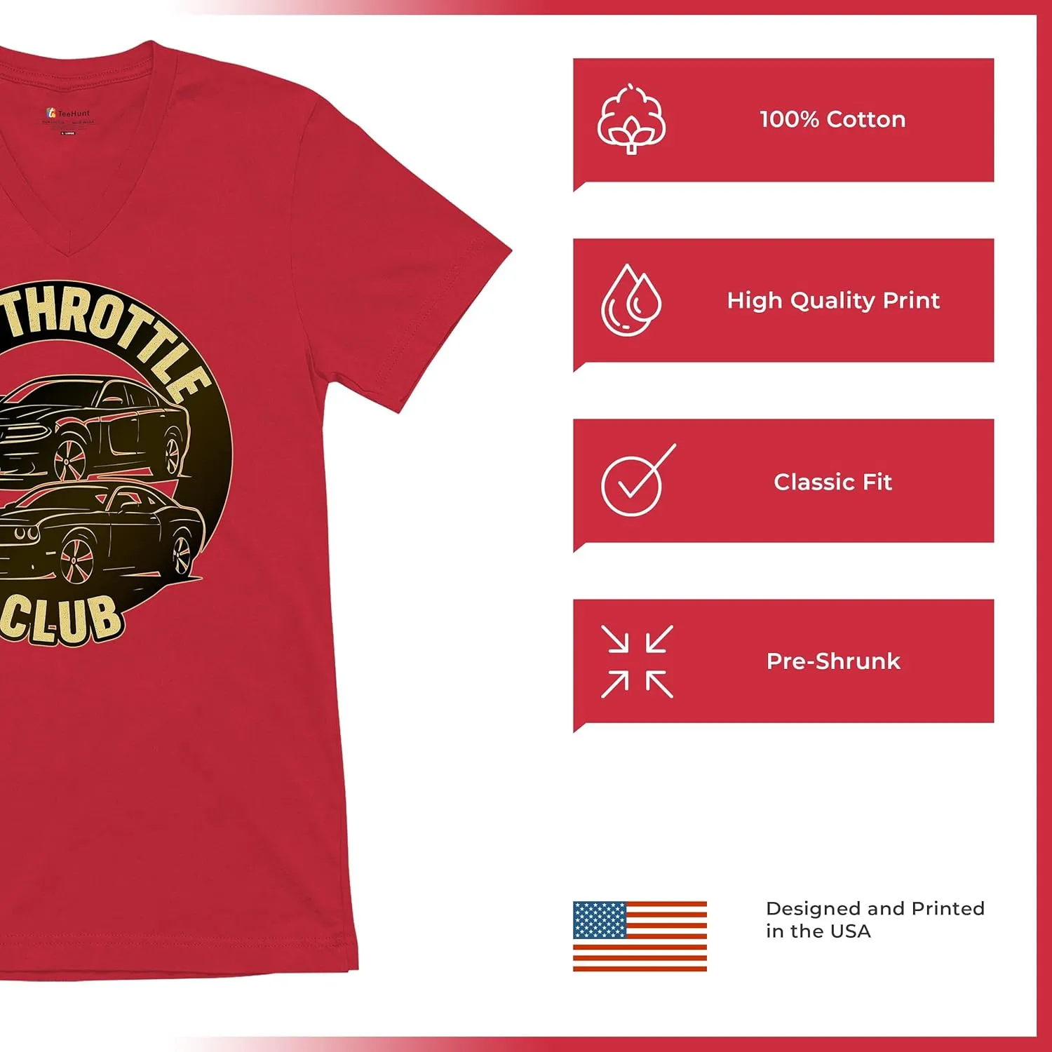 Full Throttle Club Men's Graphic T-Shirts and Tank Tops