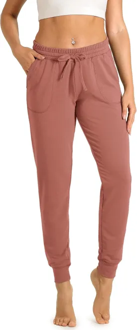 icyzone Women's Active Joggers Sweatpants - Athletic Yoga Lounge Pants with Pockets