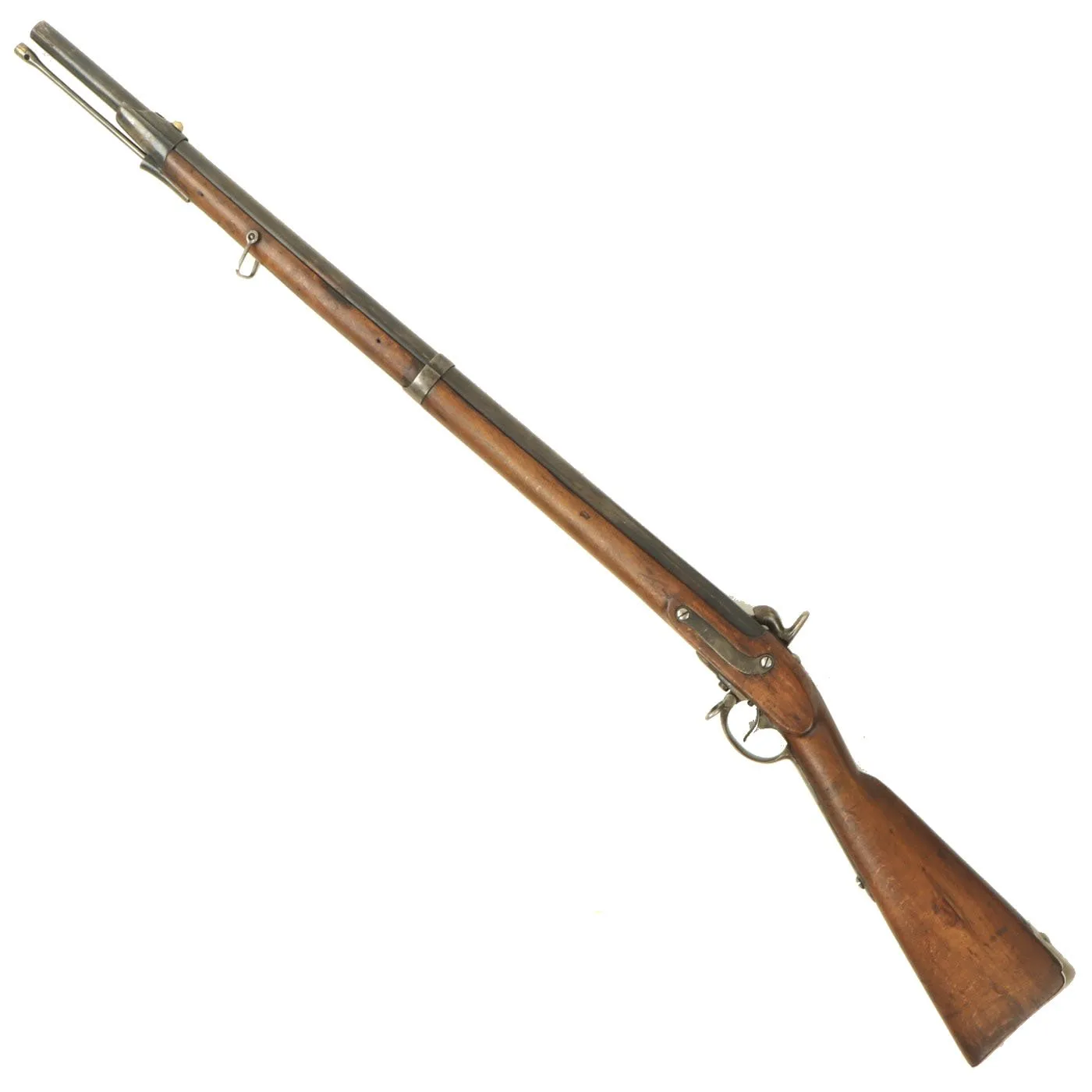 Original U.S. Civil War Era Belgian Export Percussion Short Rifle made by Dresse Laloux & Cie with Liège Proofs