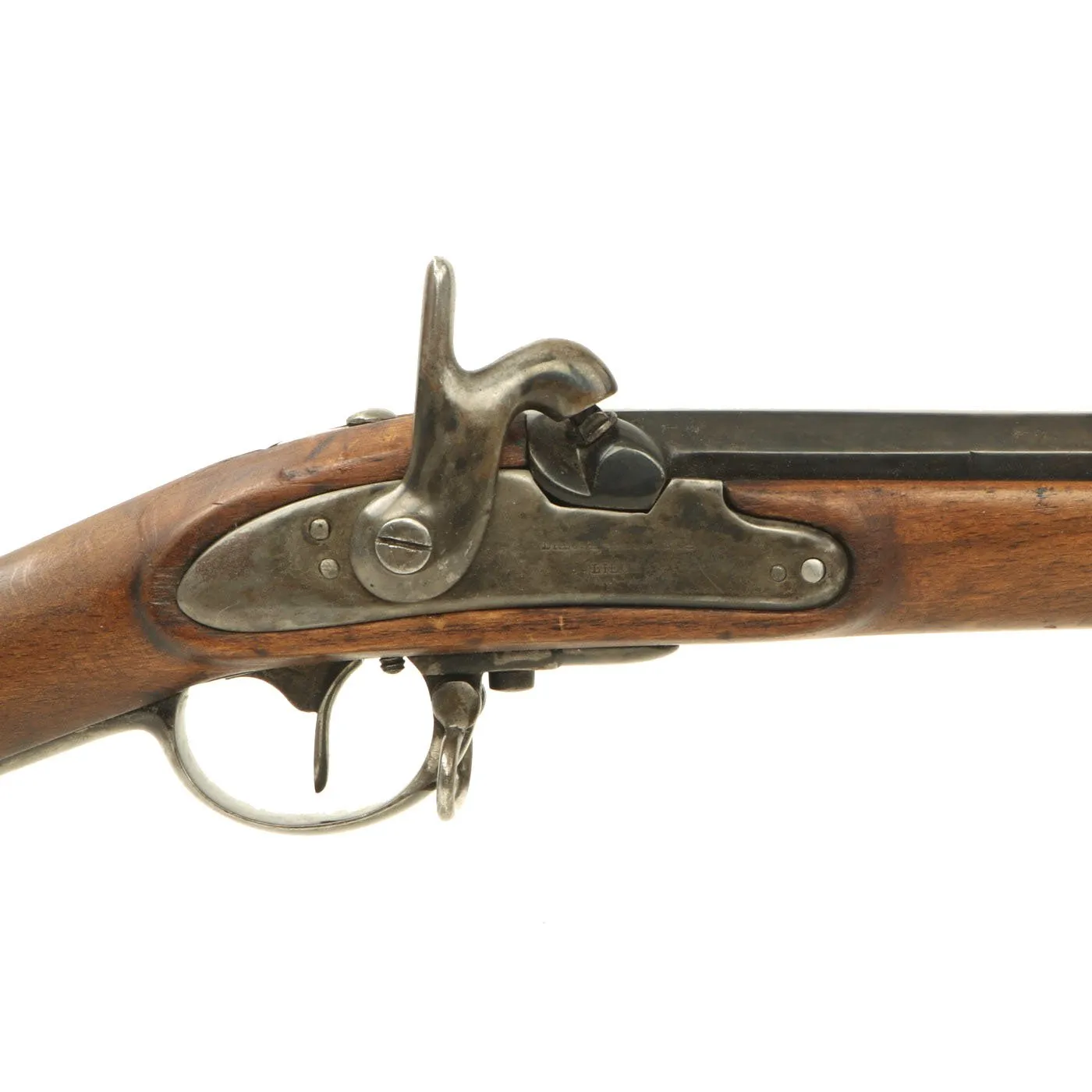 Original U.S. Civil War Era Belgian Export Percussion Short Rifle made by Dresse Laloux & Cie with Liège Proofs