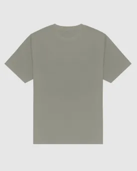 Oversized Crew Neck T-Shirt V2 - Sage Green