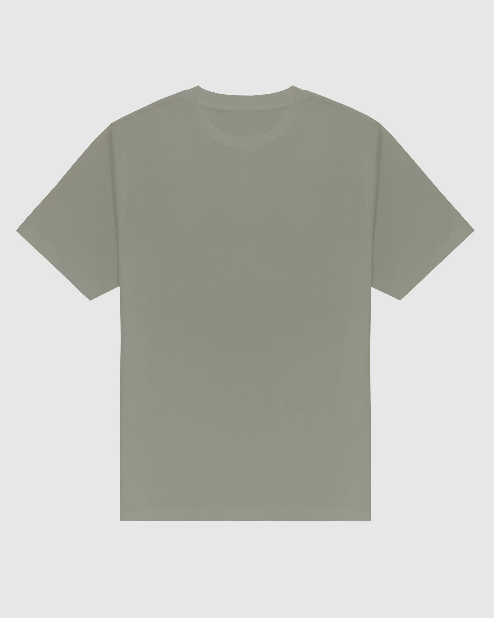 Oversized Crew Neck T-Shirt V2 - Sage Green