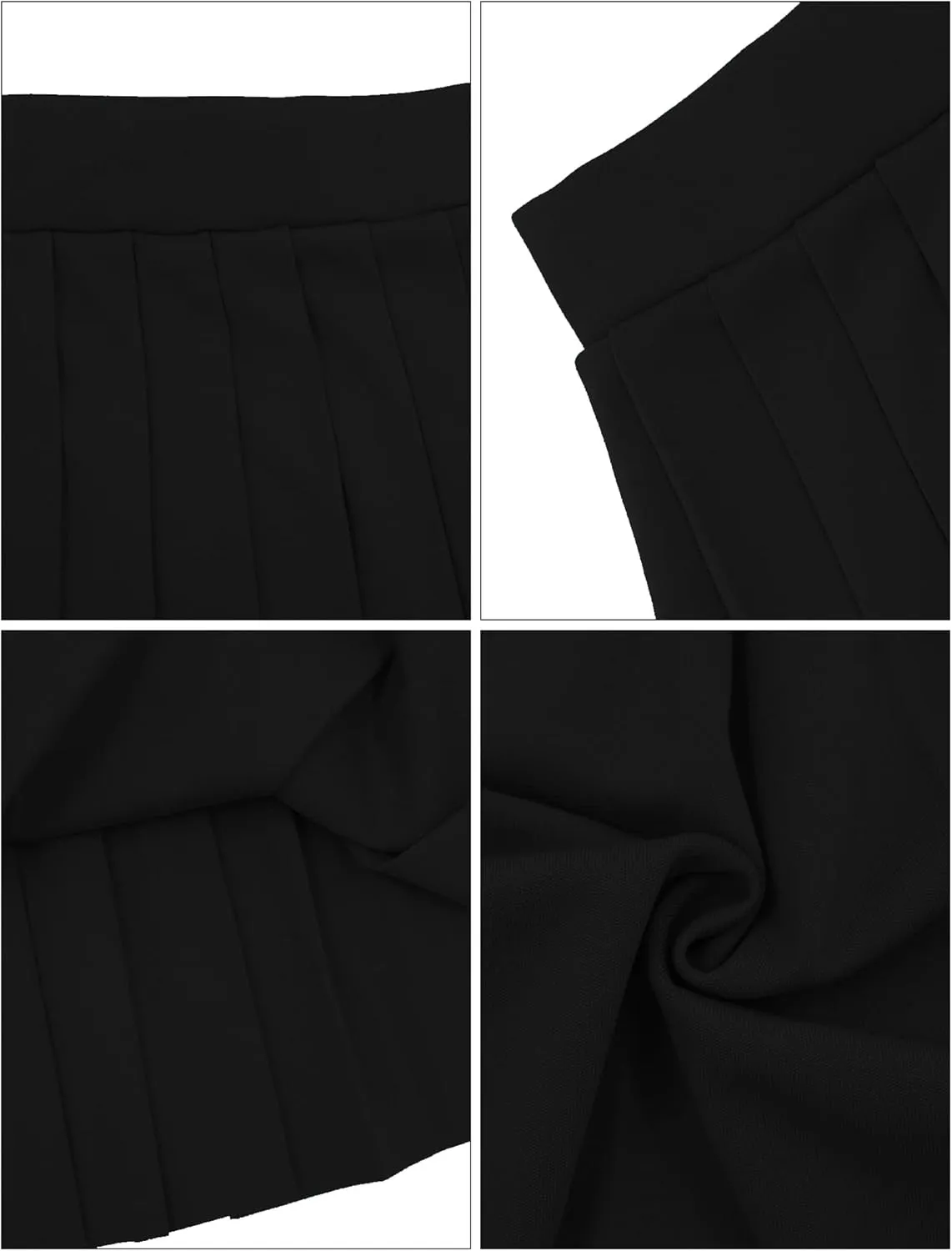 Panegy Mini Pleated Skirts for Women High Waist Sexy Y2k Short Skirts
