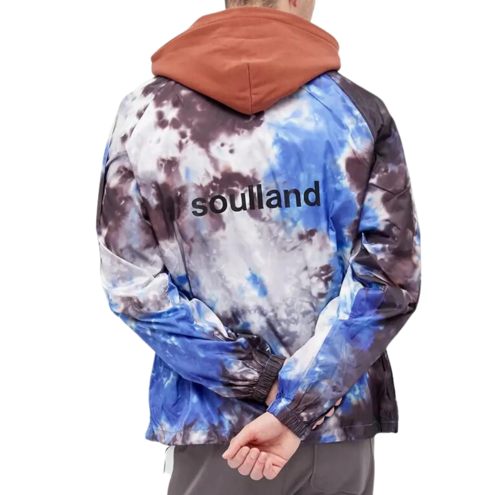 Soulland John Coach Jacket - Tie Dye