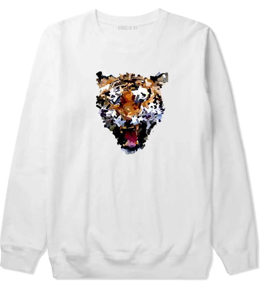 Tiger Cat Artwork Crewneck Sweatshirt
