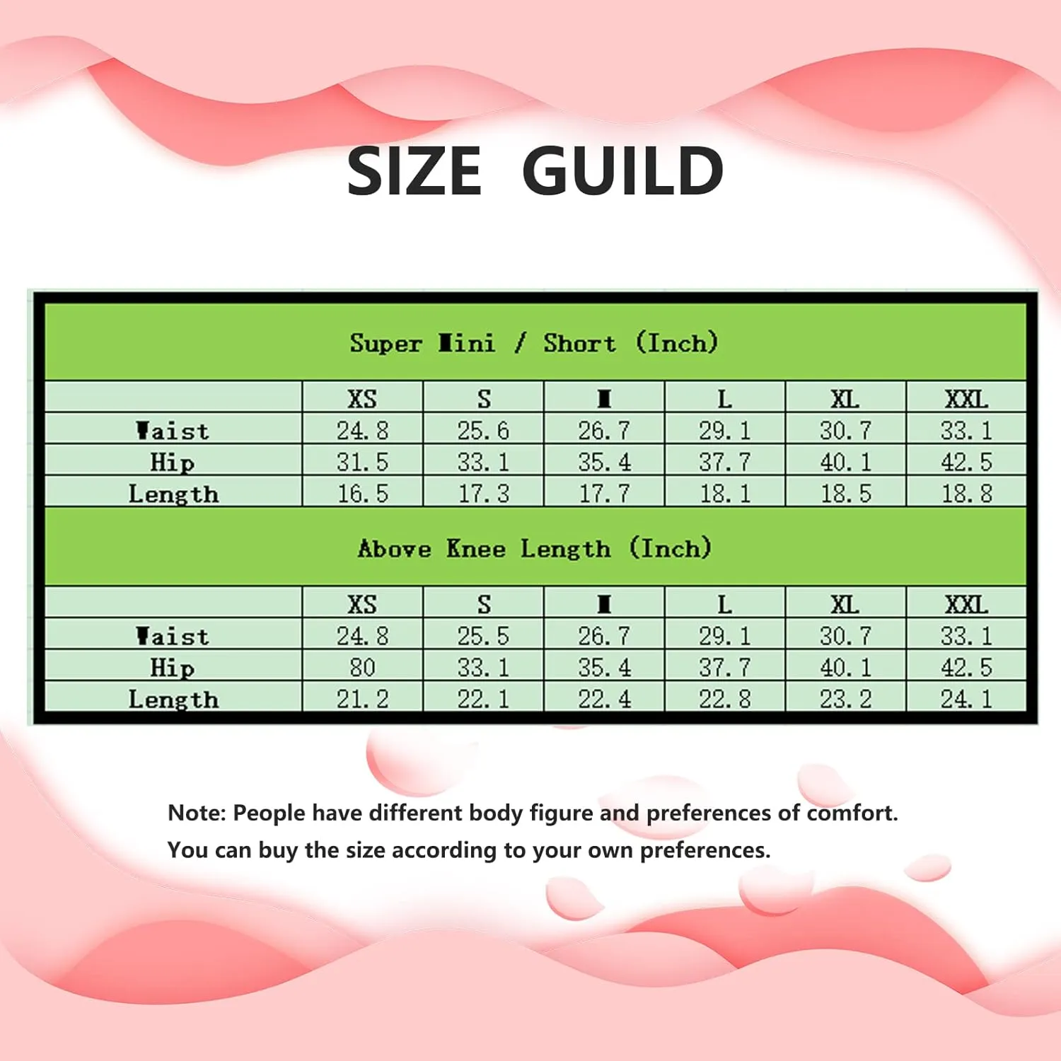 Topdress Women's Bodycon Mini Club Skirts Basic Elastic High Waisted Stretch Pencil Short Skirts with Slit